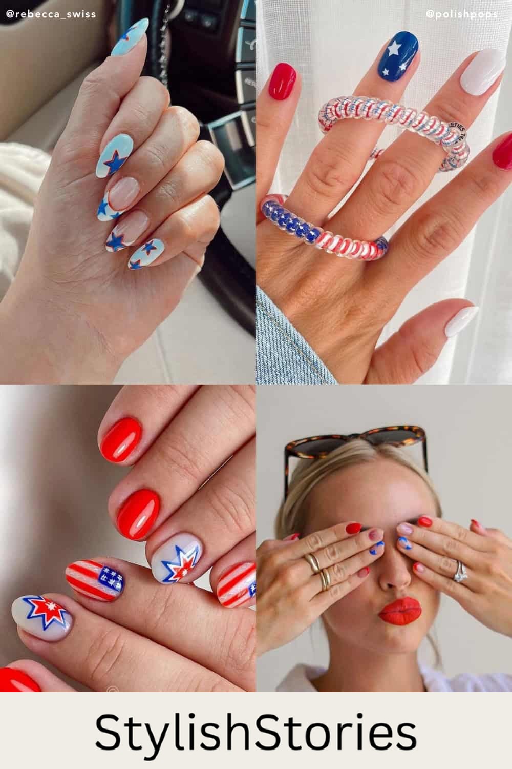 21+ Chic 4th of July Nail Designs With a Patriotic Vibe [2024]