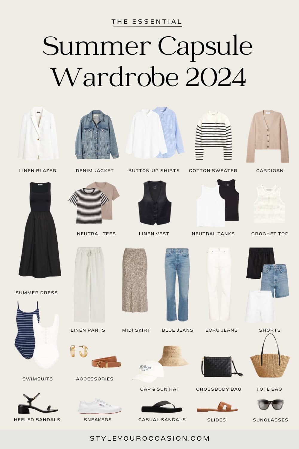 2025 Summer Capsule: Jaw-Dropping Chic Outfits Revealed!