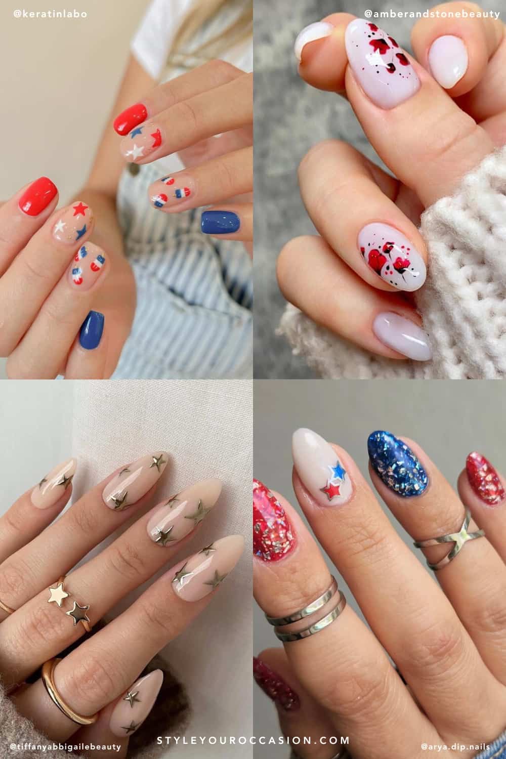 19+ Jaw-Dropping Memorial Day Nails for 2025