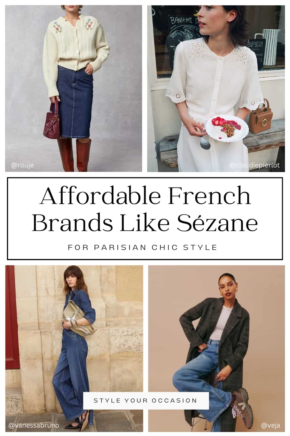 10+ Affordable French Clothing Brands Like Sézane To Shop [2024]