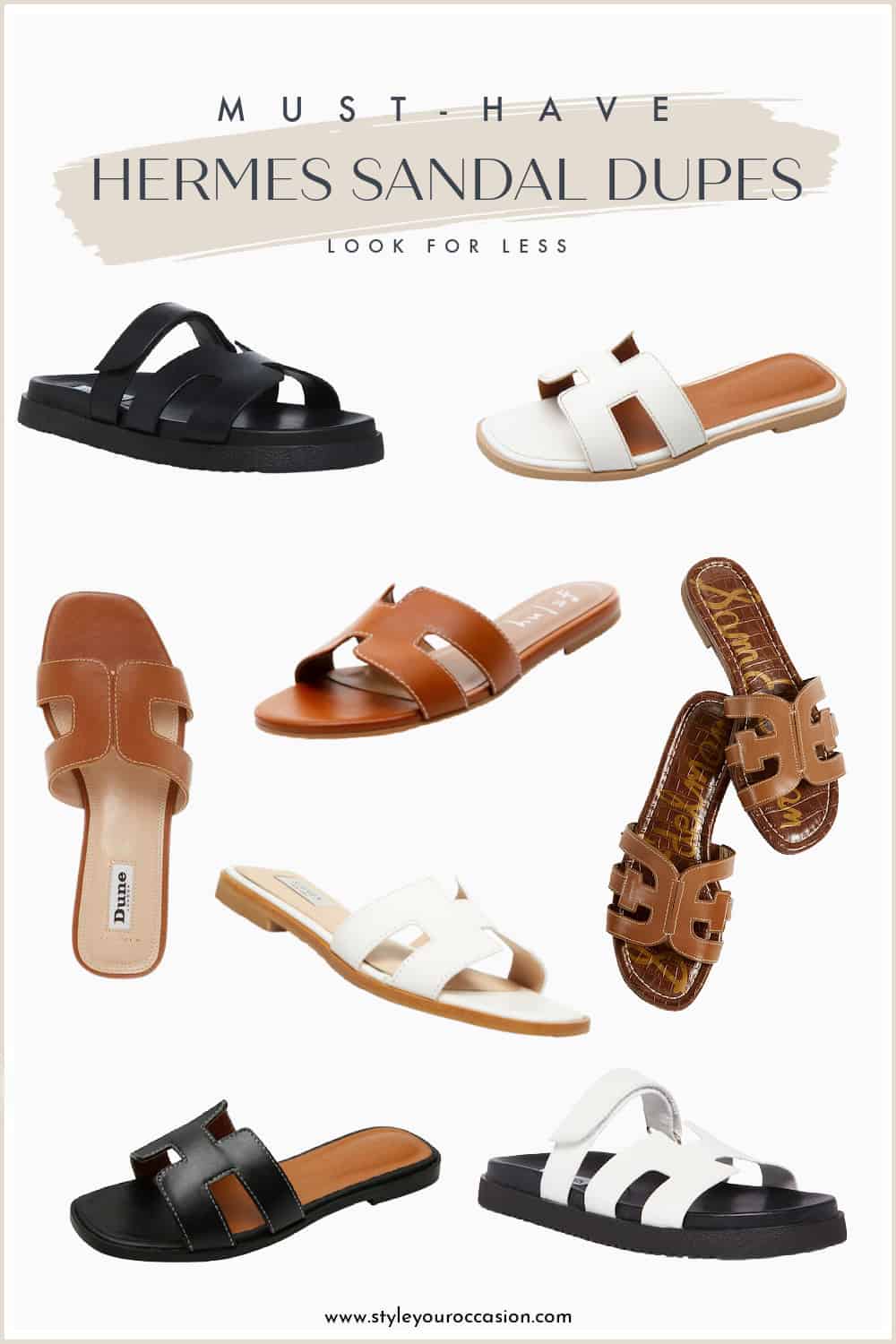 Shocking Hermes Sandal Dupes 2025: Luxe for Less!