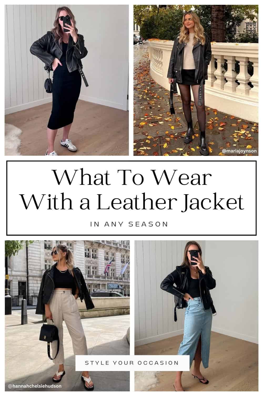 20+ Jaw-Dropping Leather Jacket Combos for 2025