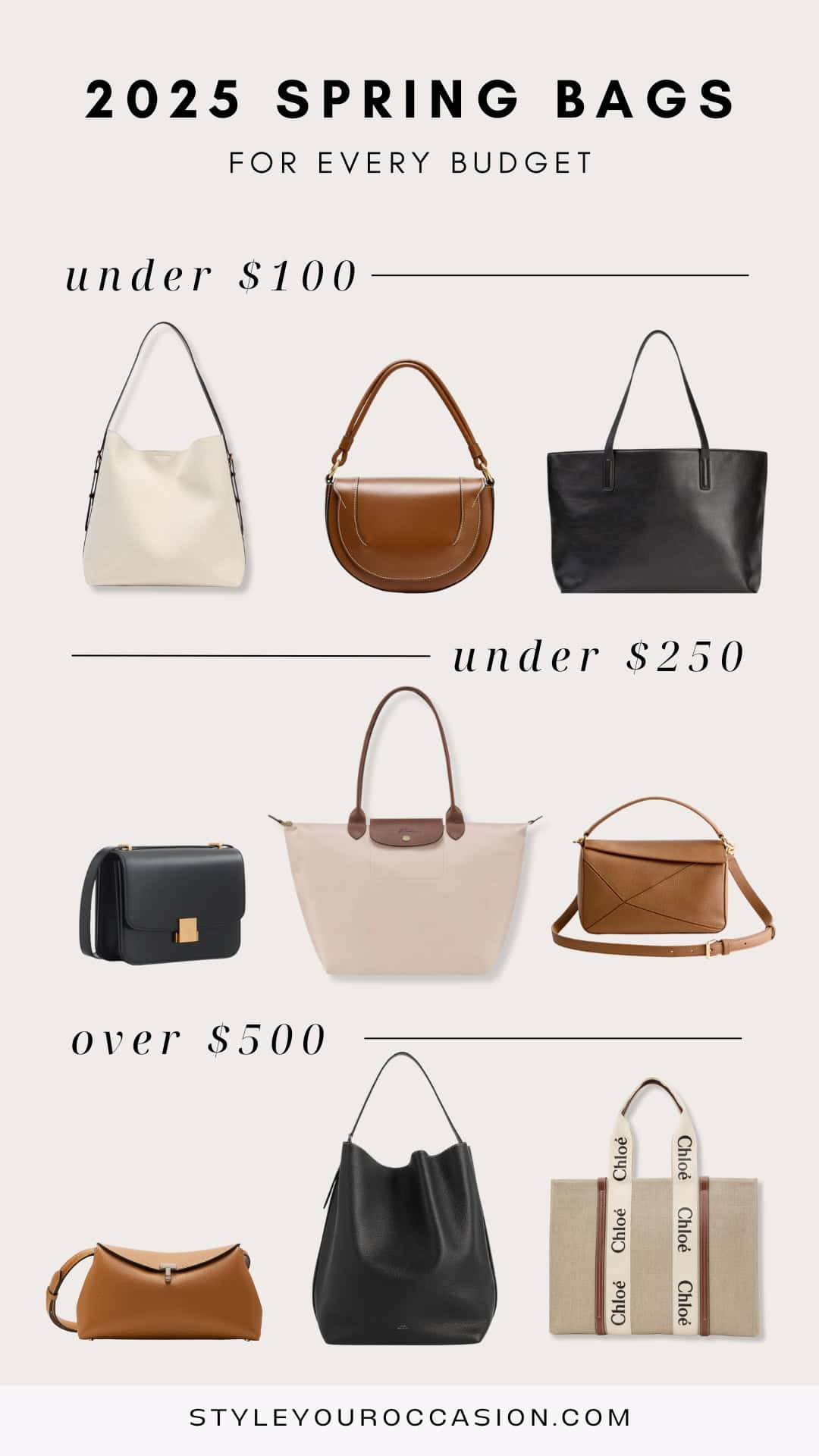 Jaw-Dropping Spring Bags 2025: Budget-Friendly Stunners!