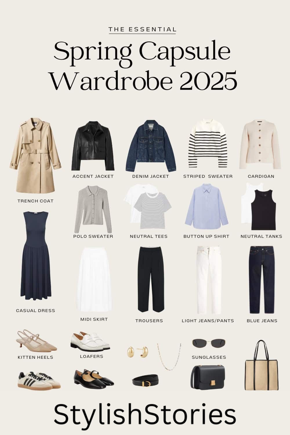 2025 Spring Capsule: Effortlessly Chic Essentials