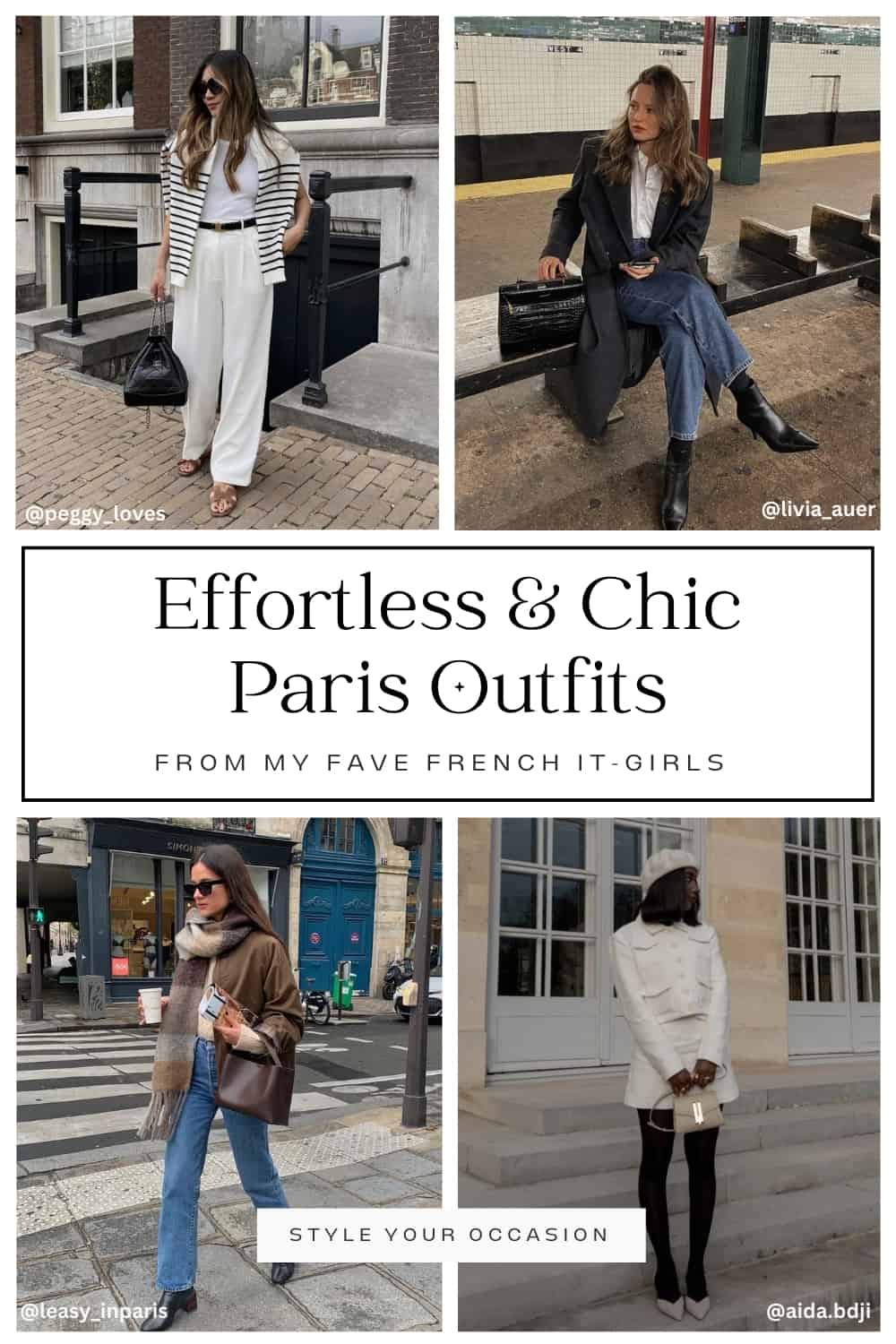 16+ Paris Outfit Ideas Inspired By The Chicest French It-Girls
