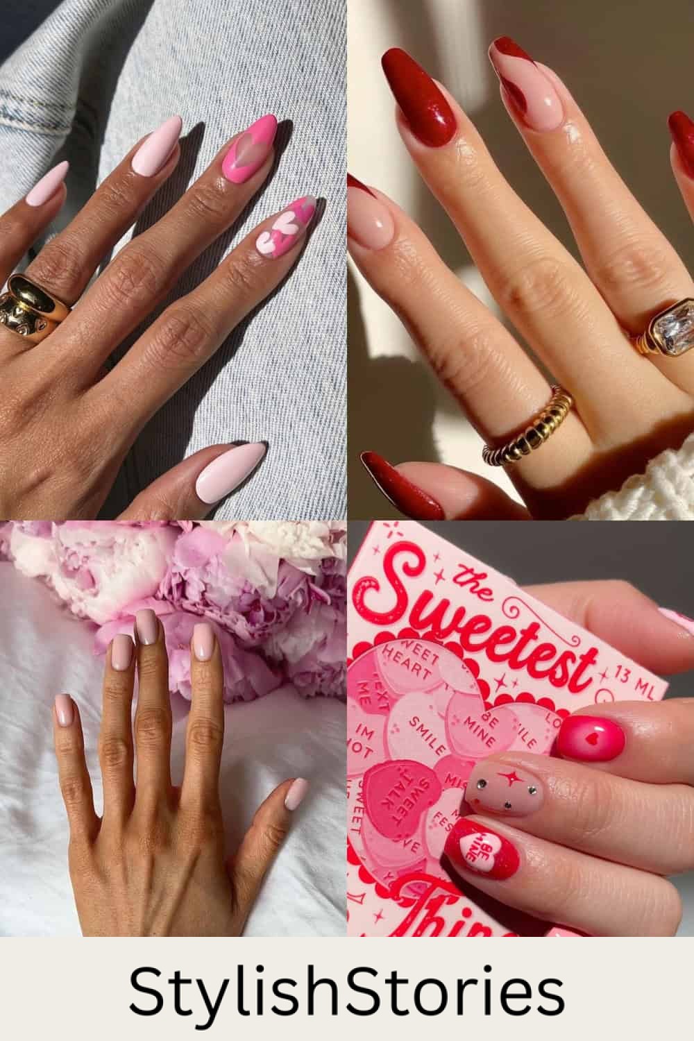21+ Perfect Valentine’s Day Nail Ideas for V-Day 2025