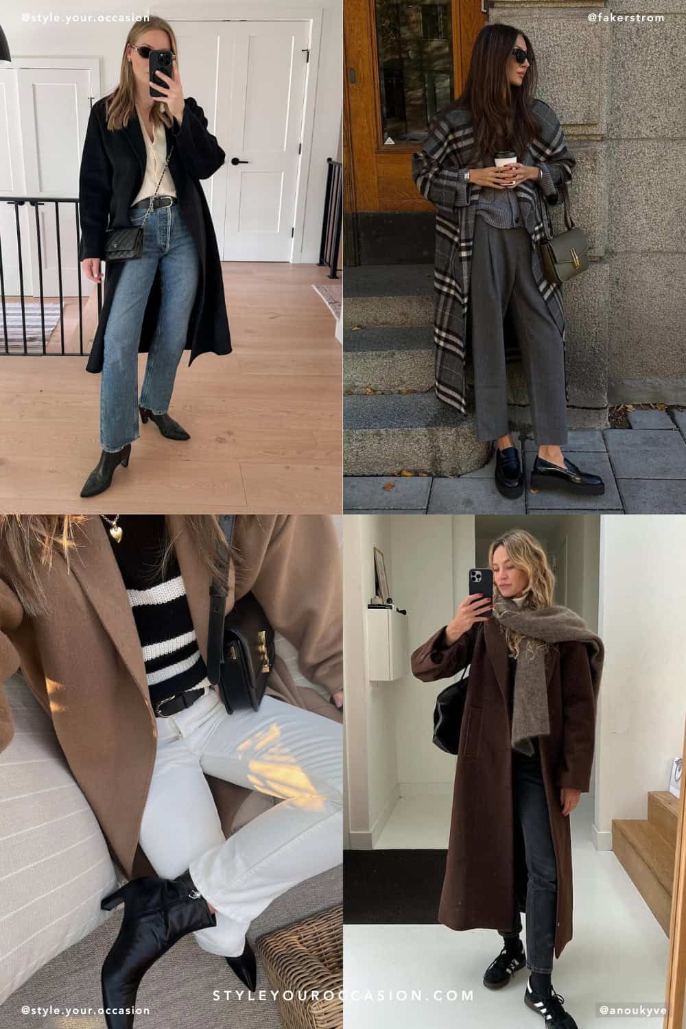 19+ Long Coat Outfits That Are Trés Chic To Wear This Season!