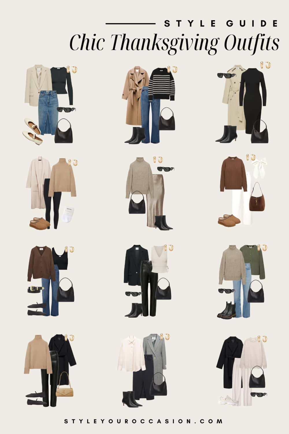 Thanksgiving Outfit Ideas You’ll Feel Chic (& Comfortable) In – style your occasion