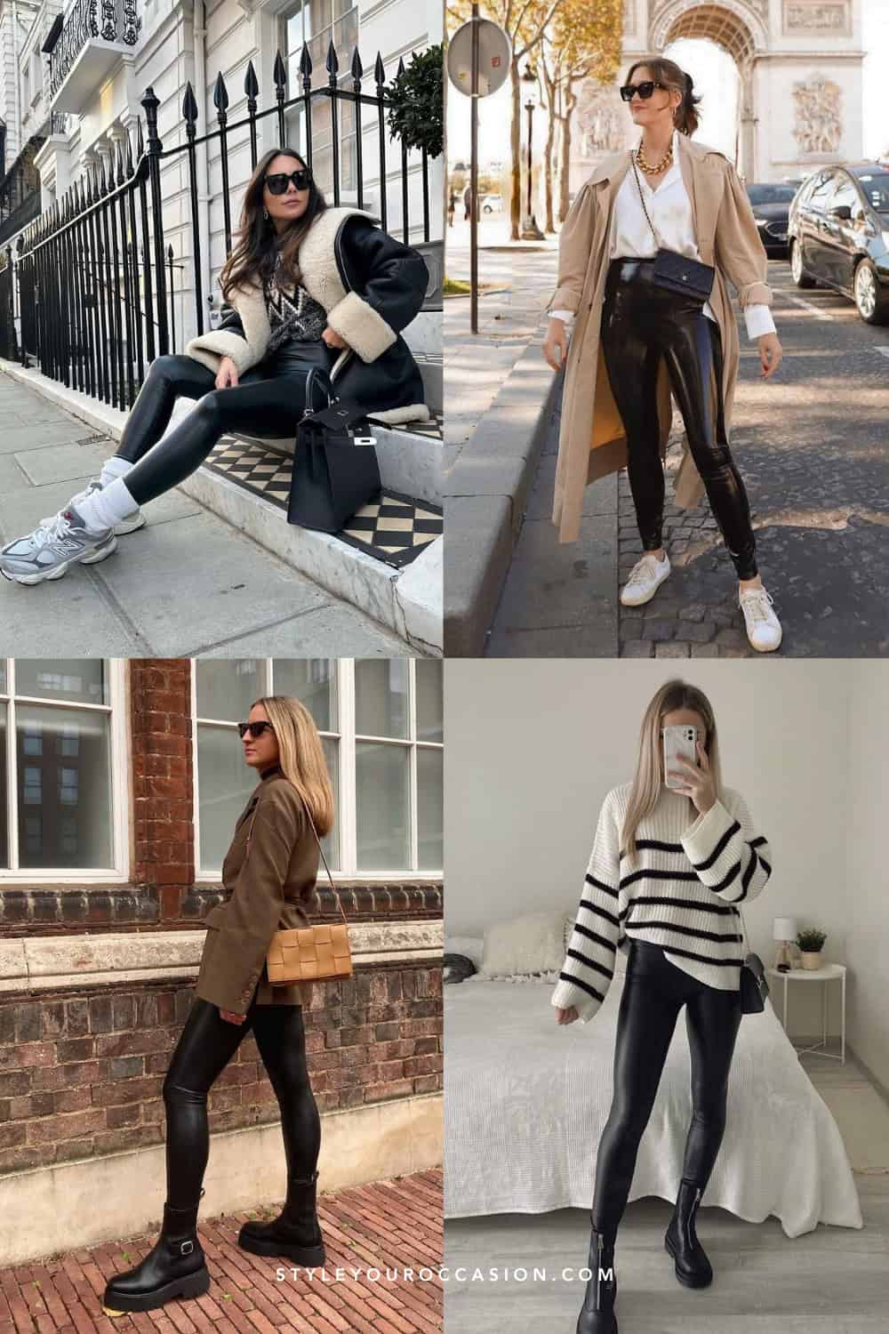 Sizzling Tops for Leather Leggings in 2025!