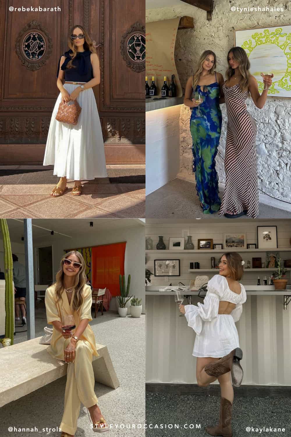 Stunning Winery Outfits That Turn Heads in 2025