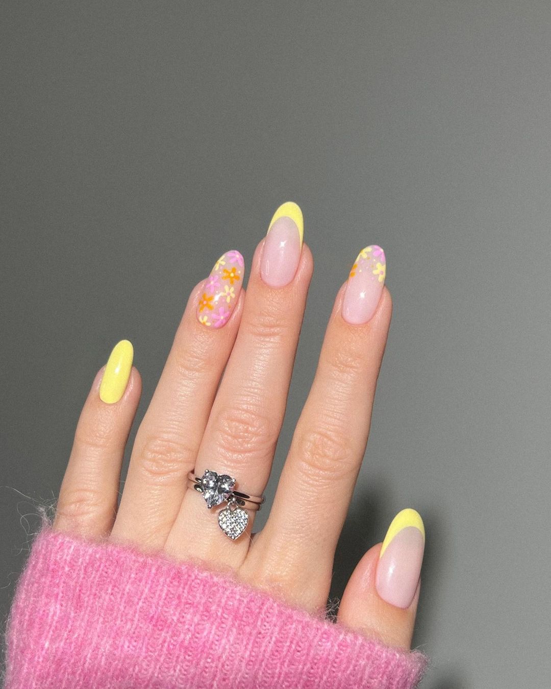 13. Flower Nail Designs