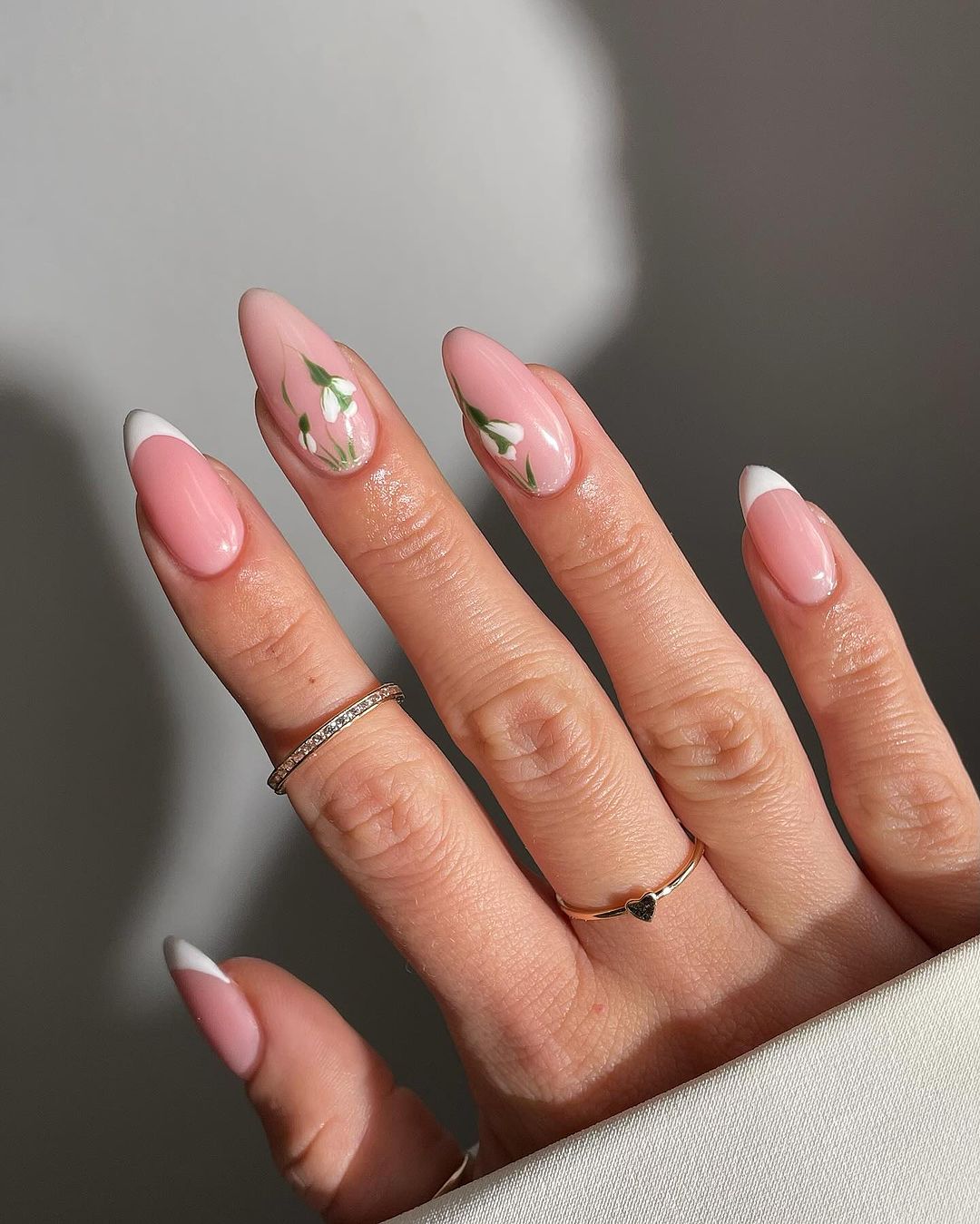 19. Flower Nail Designs