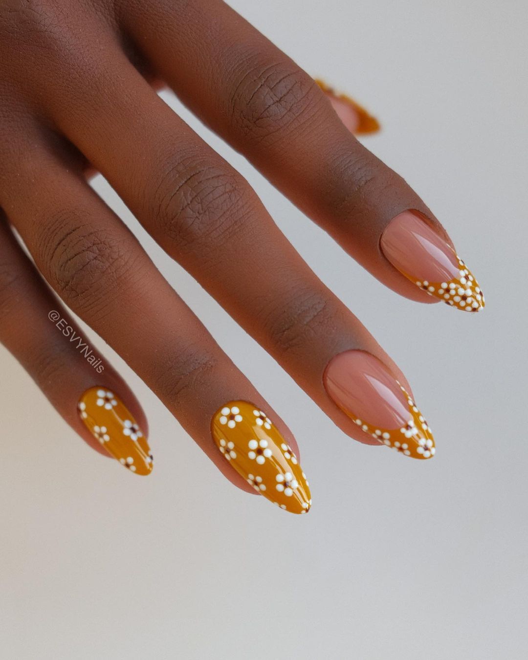23. Flower Nail Designs