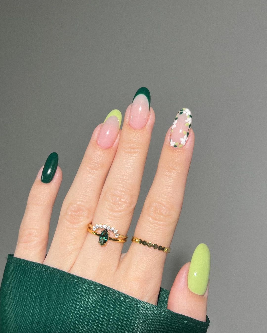 24. Flower Nail Designs