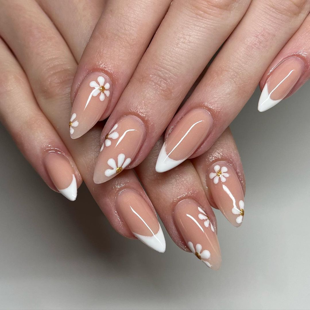 29. Flower Nail Designs