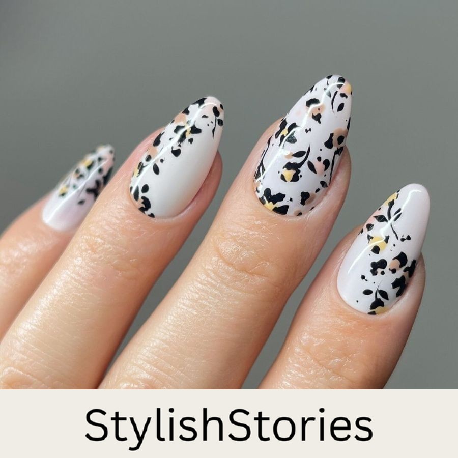 3.Flower Nail Designs