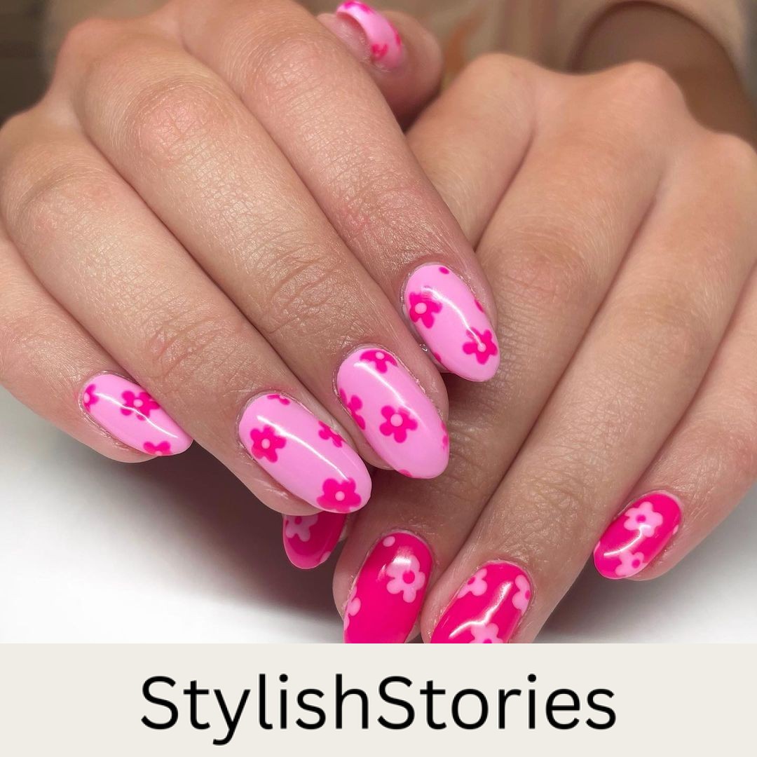 35. Flower Nail Designs