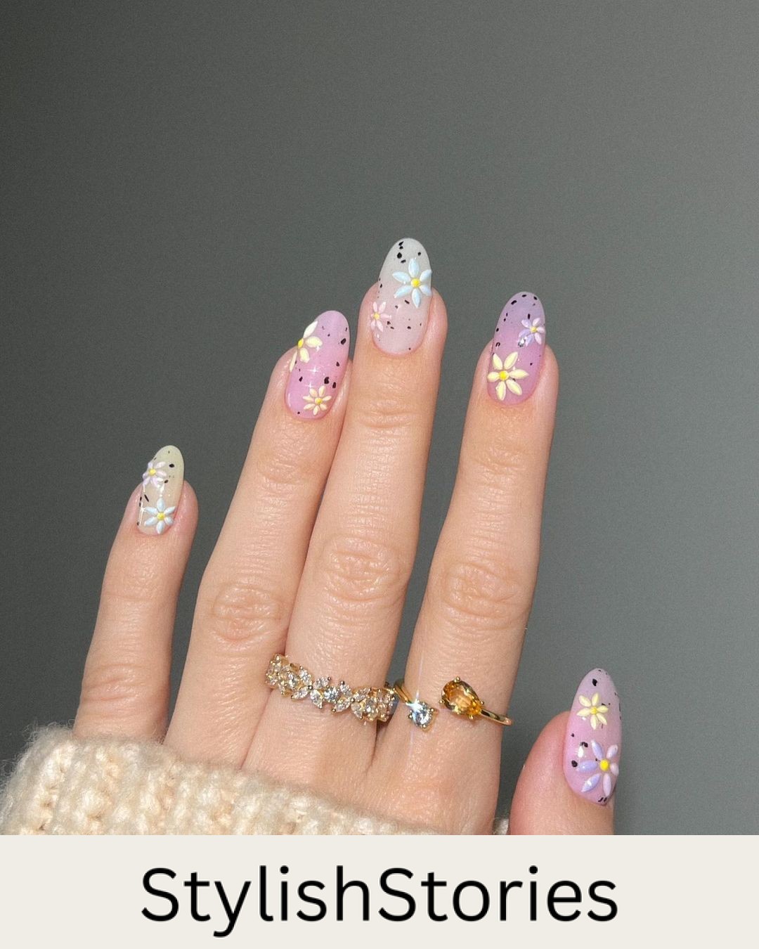 36. Flower Nail Designs
