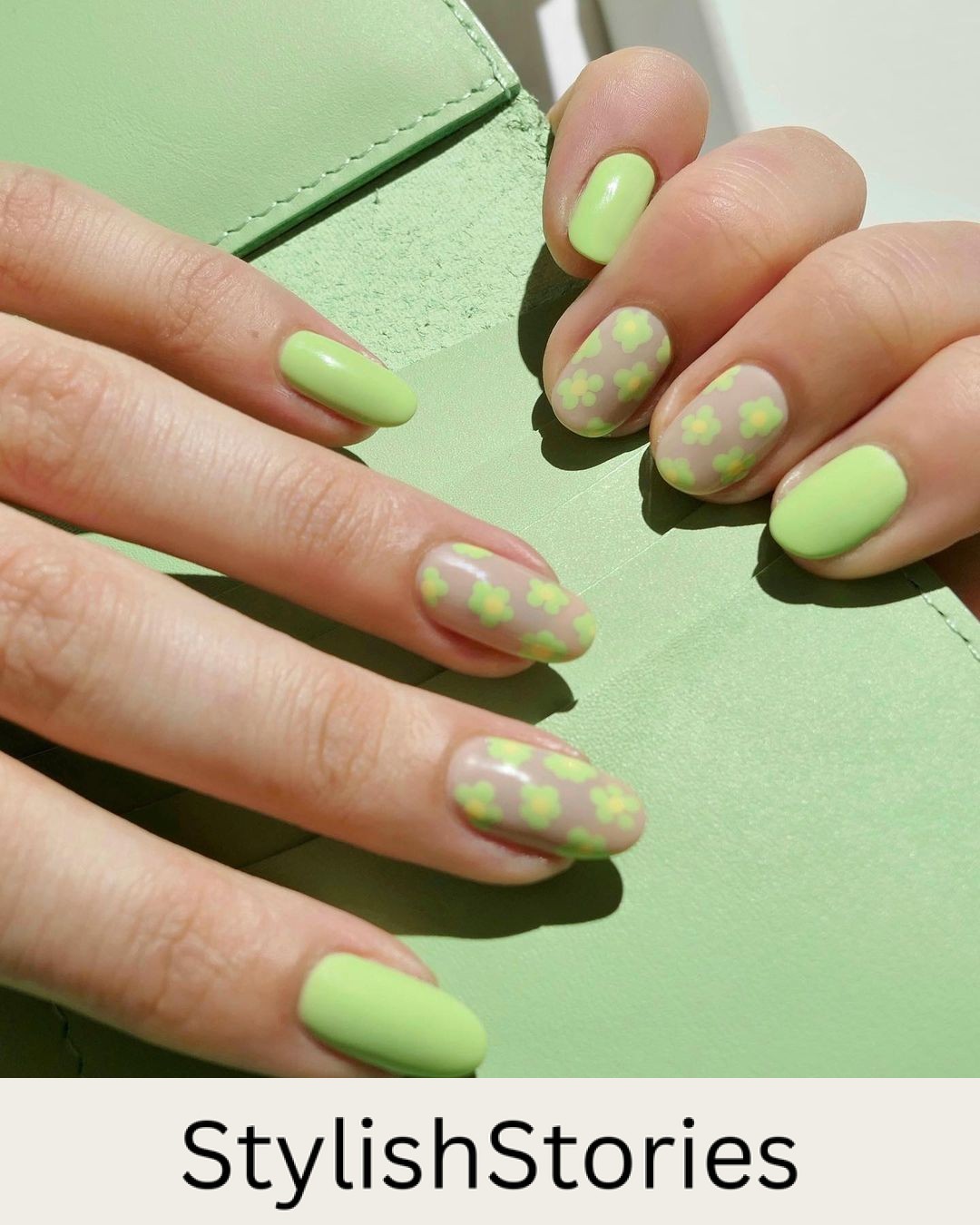 4. Flower Nail Designs