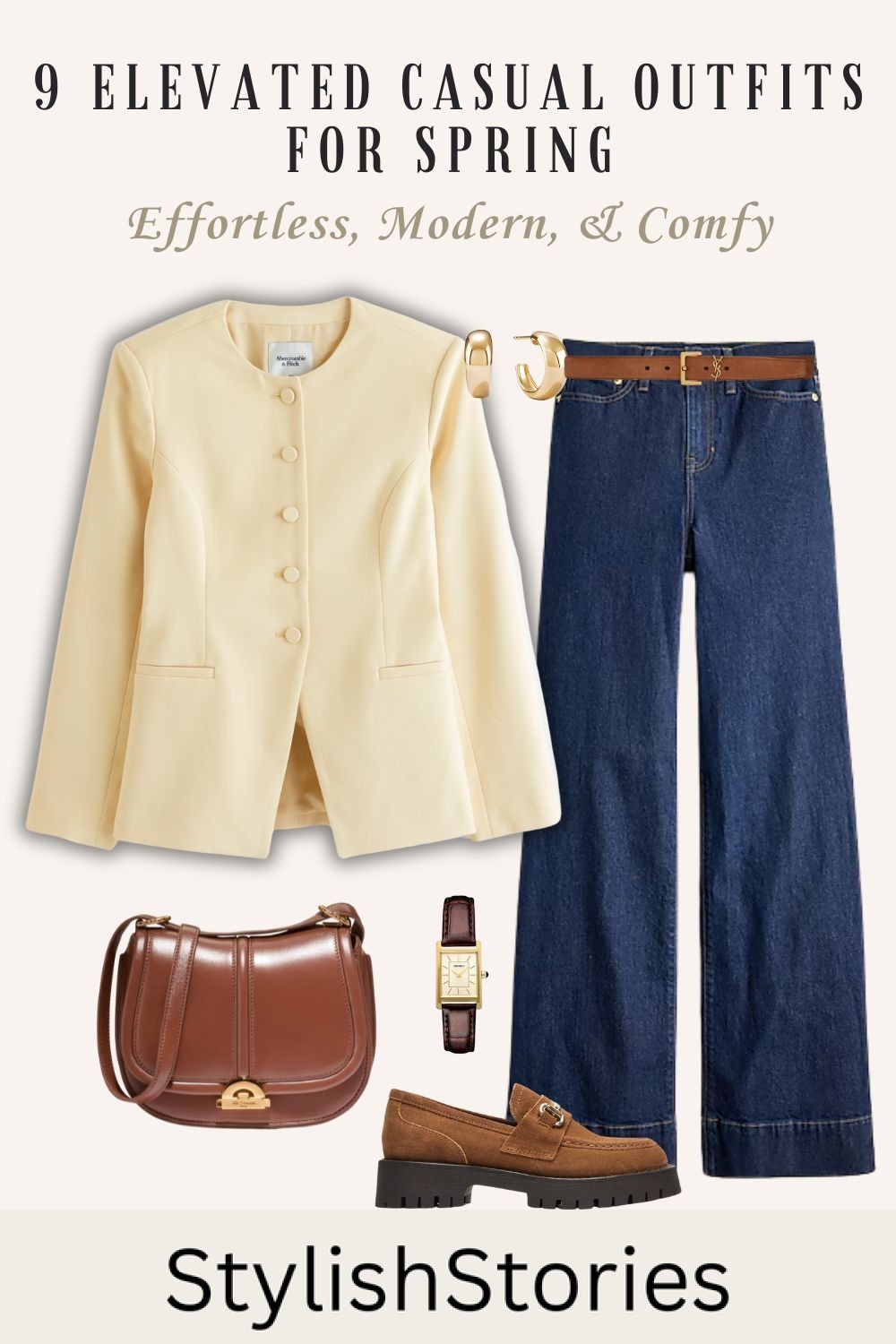 5 - 9 Elevated Casual Outfits For spring