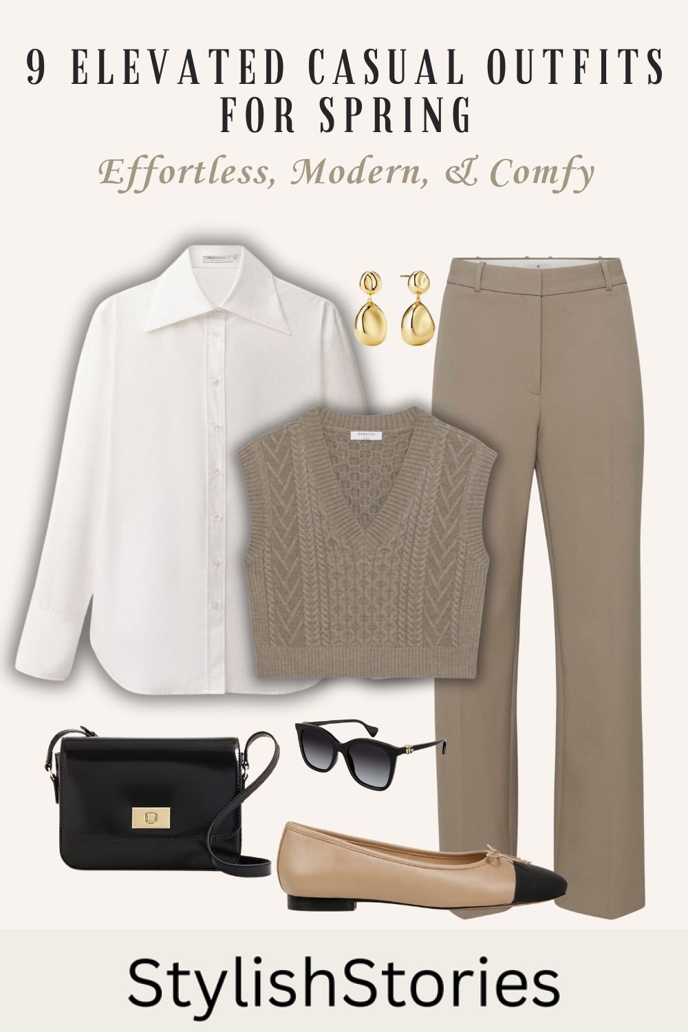 6 - 9 Elevated Casual Outfits For spring