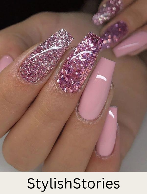 Pink Glitter Bomb