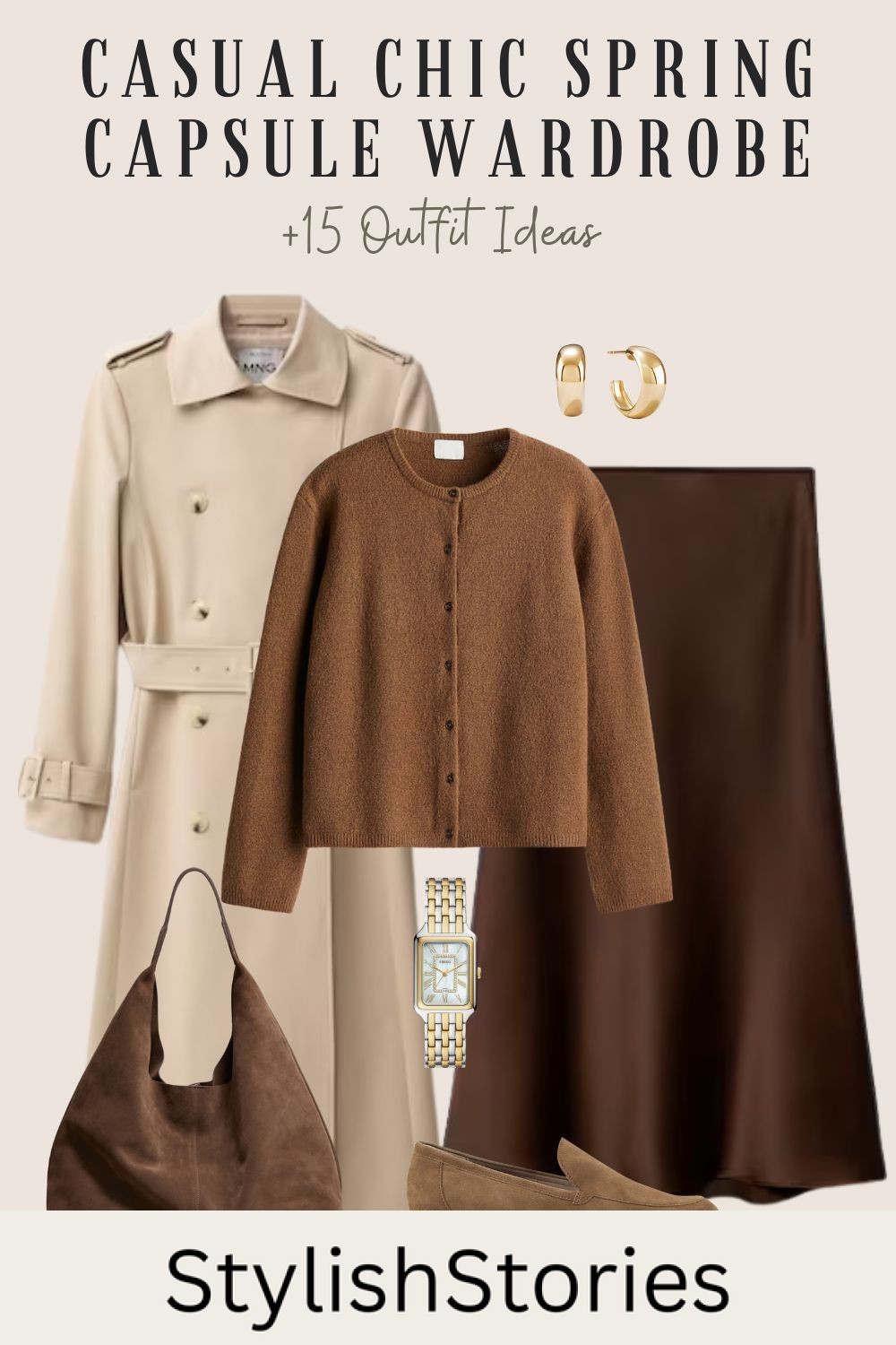 13-Casual Chic Spring 2025 Capsule Wardrobe