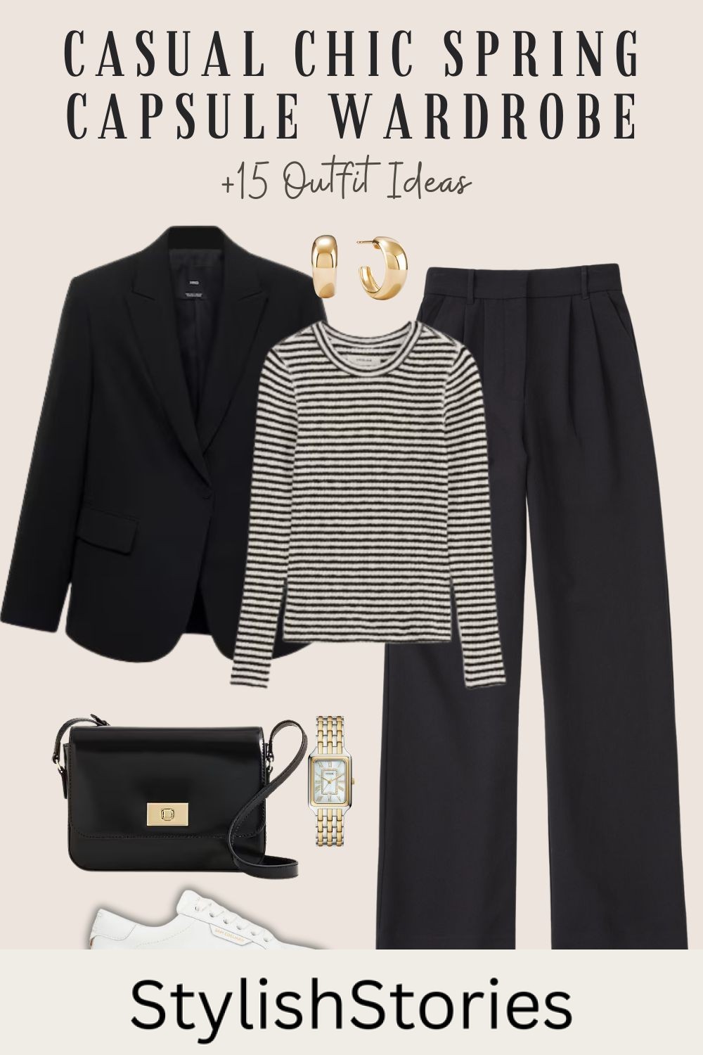 3-Casual Chic Spring 2025 Capsule Wardrobe