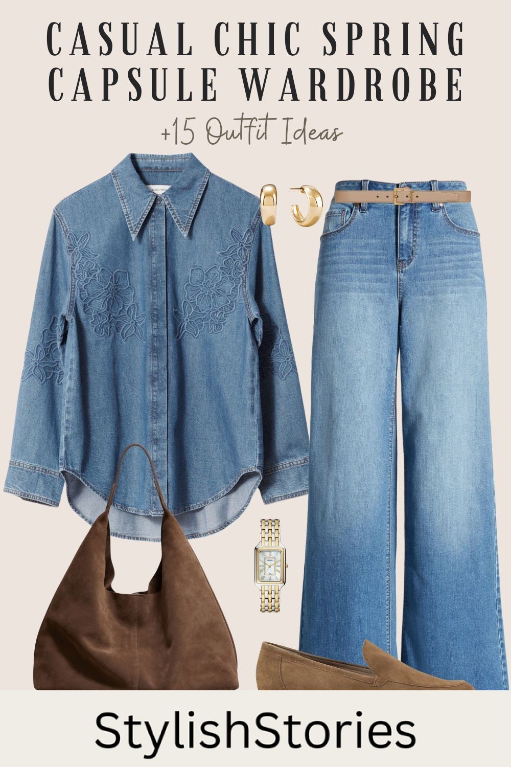 9-Casual Chic Spring 2025 Capsule Wardrobe
