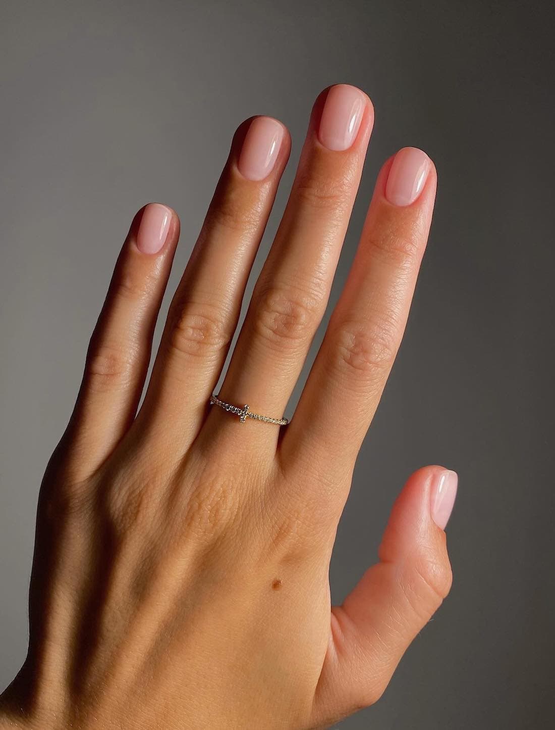 short round soap nails